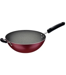 Imagem de capa de Frigideira Antiaderente Wok 36cm Vermelha Loreto - Tramontina